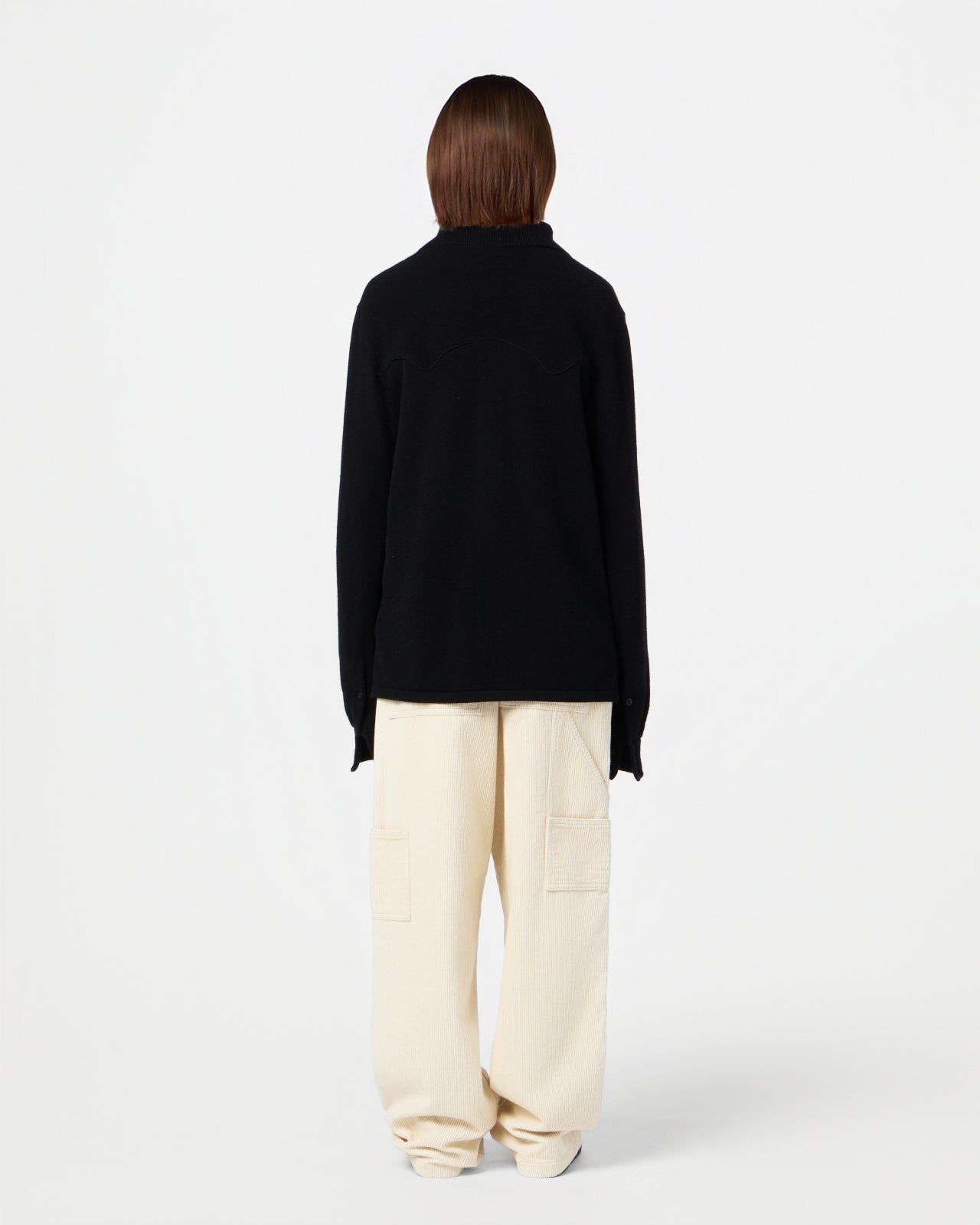 Western Button Up Shirt - Black