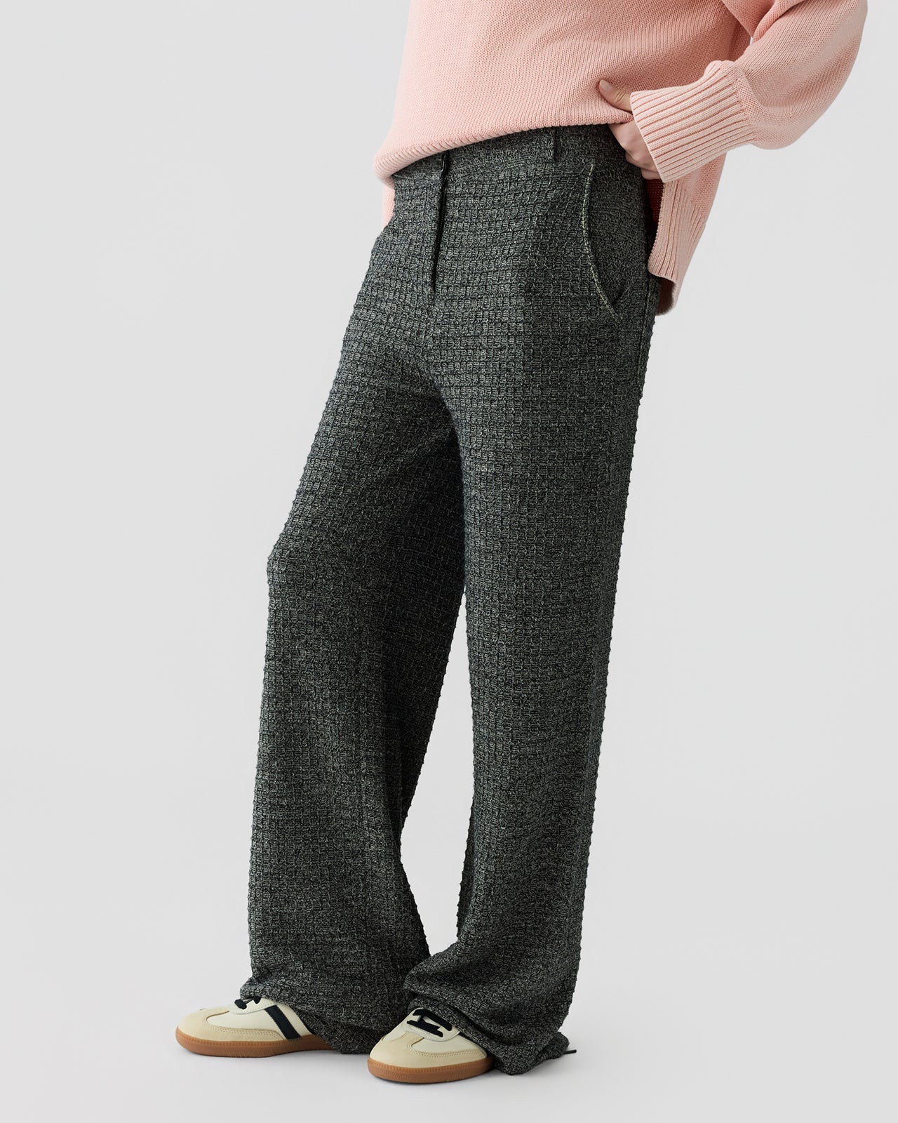 Waffle Work Pant - Black
