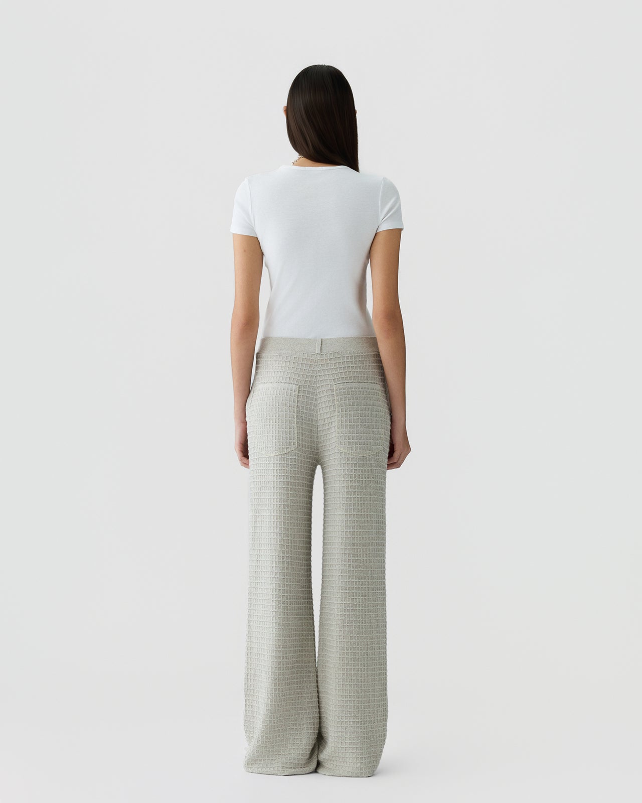 Waffle Work Pant - Cream
