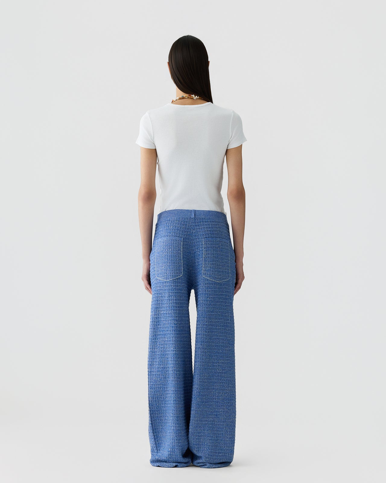 Waffle Work Pant - Delft Blue