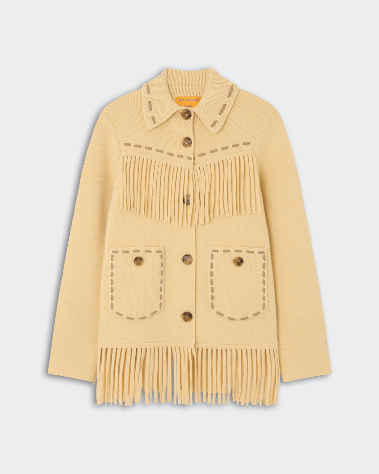 Western Fringe Jacket - Butter
