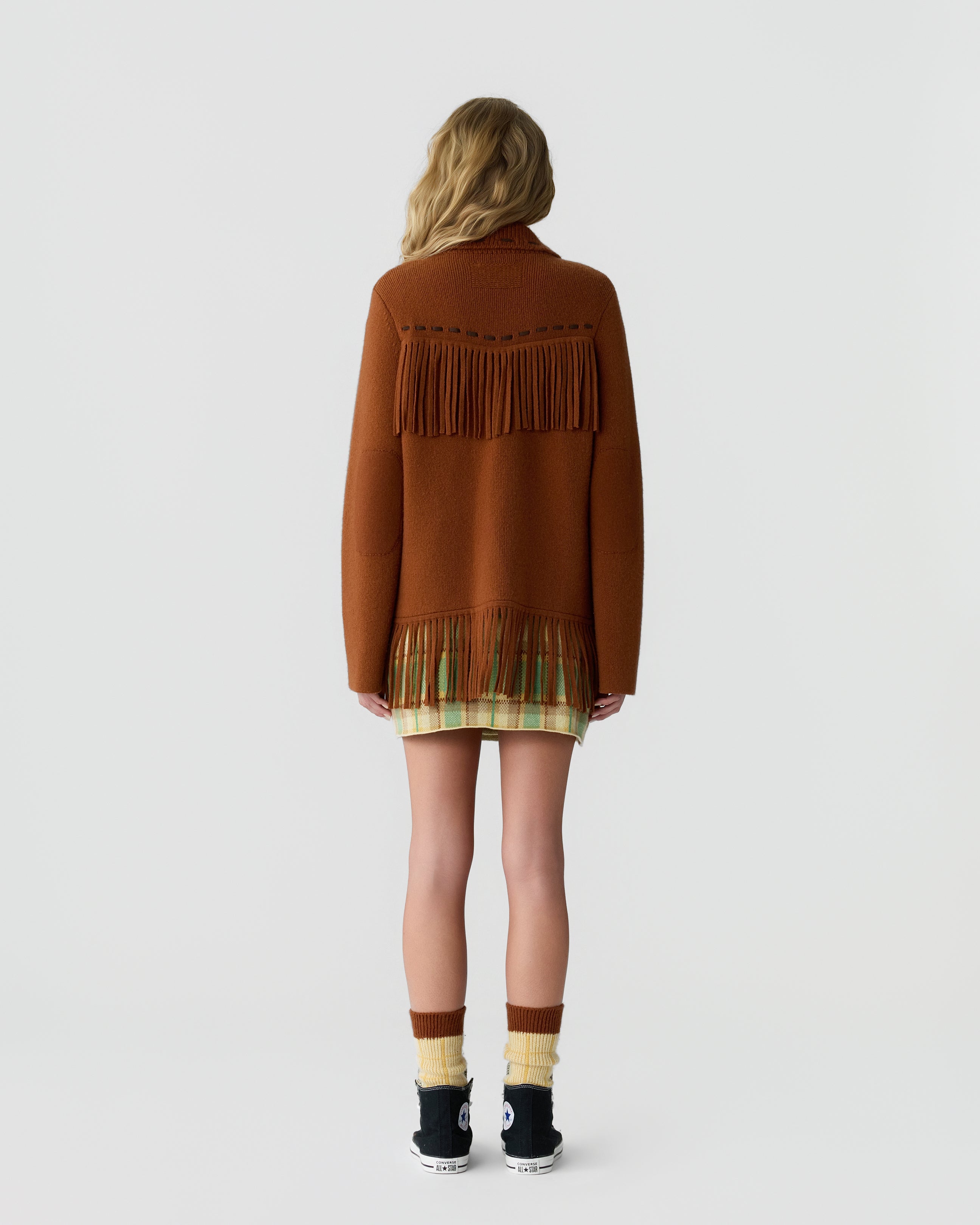 Western Fringe Jacket - Burnt Sienna – Guest In Residence
