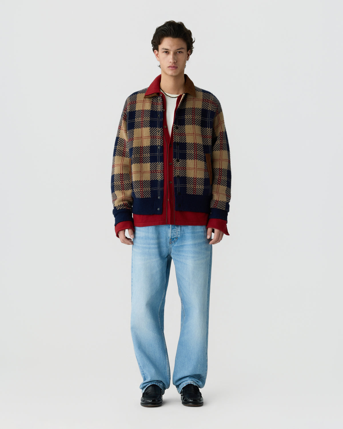 Western Industry Jacket - Carmine Combo