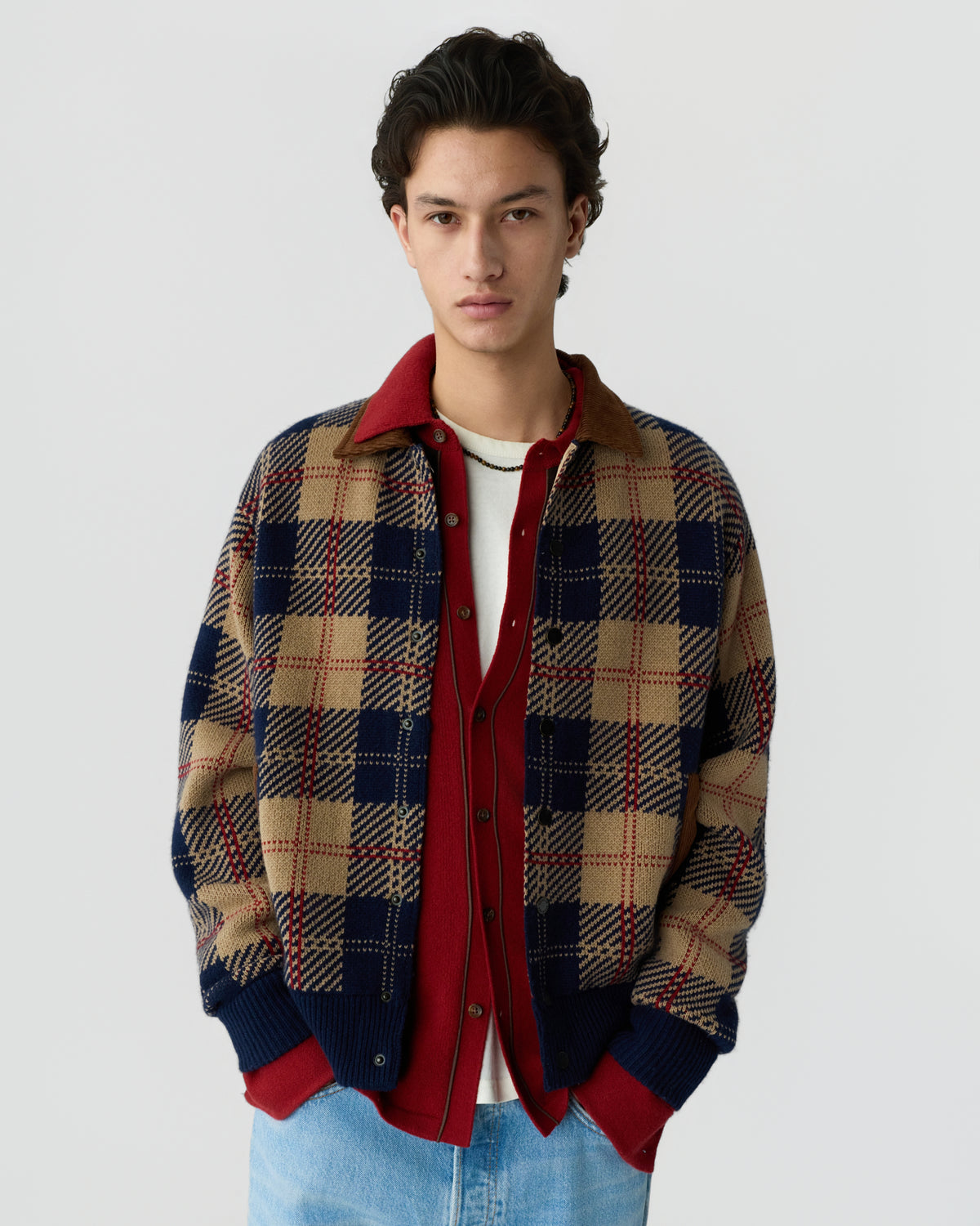 Western Industry Jacket - Carmine Combo