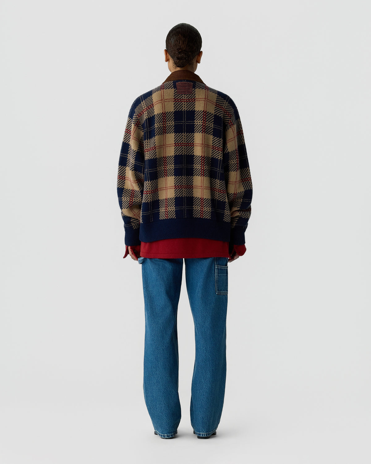 Tartan Bomber - Camel Combo
