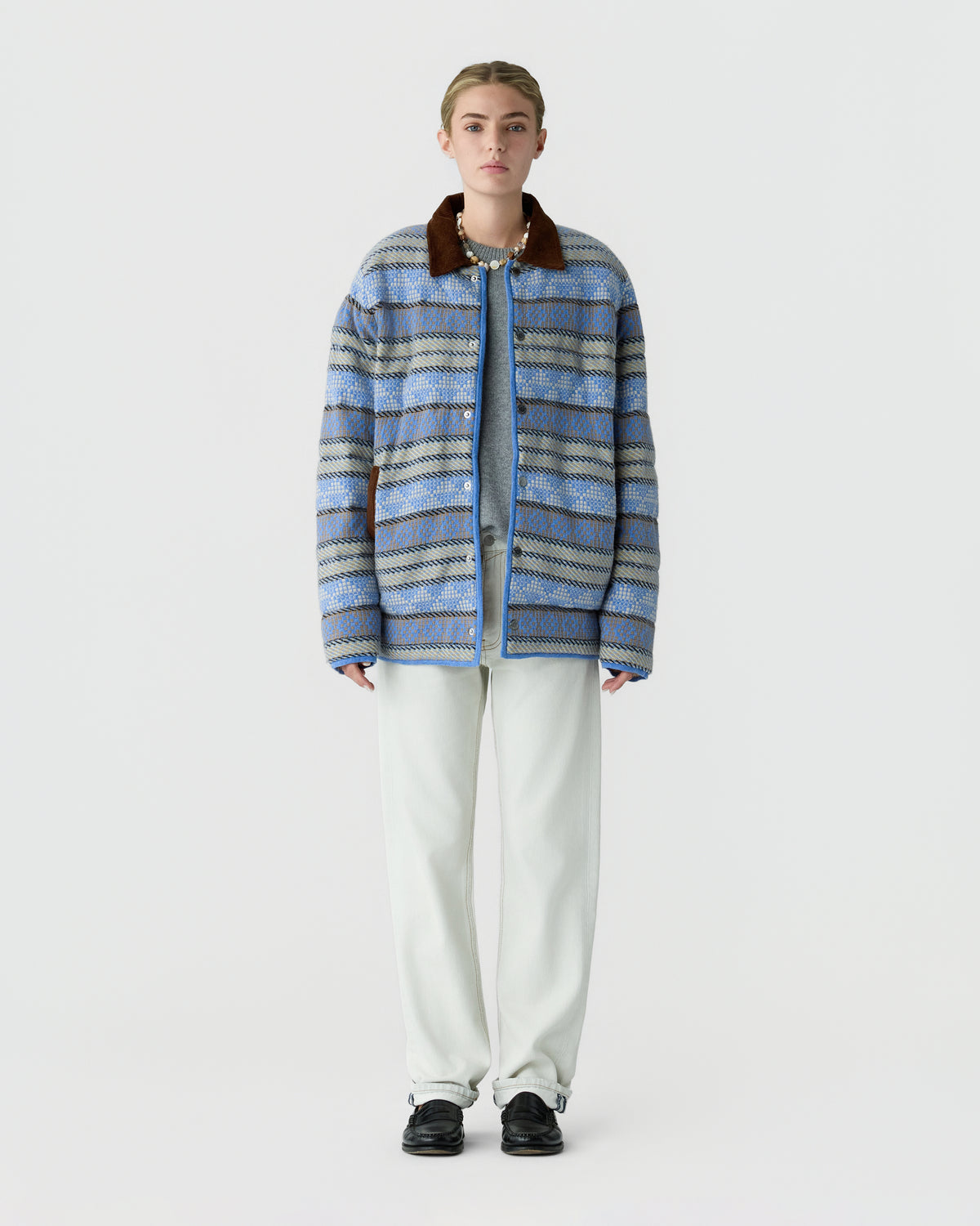 Western Industry Jacket - Delft Blue Combo