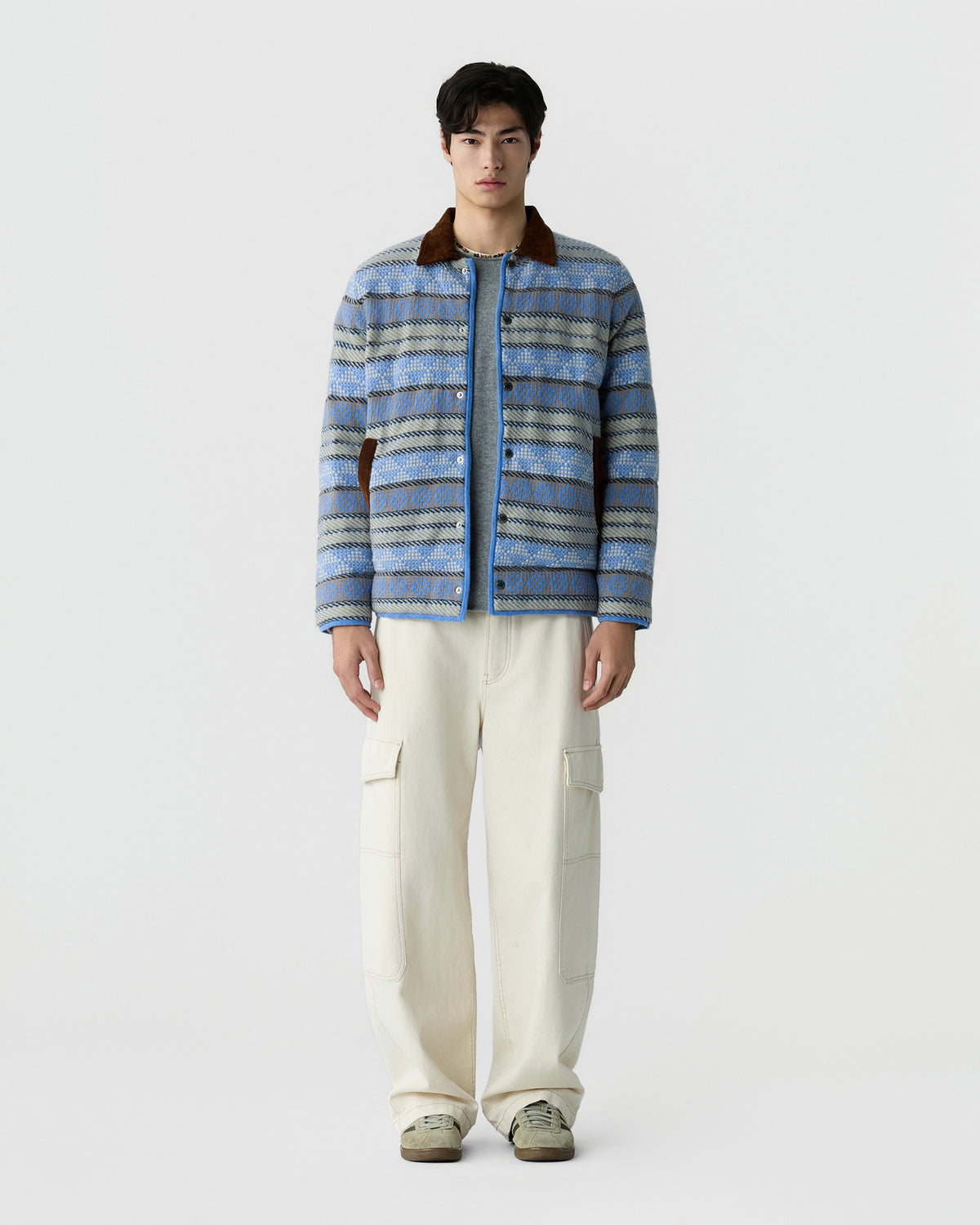 Western Industry Jacket - Delft Blue Combo