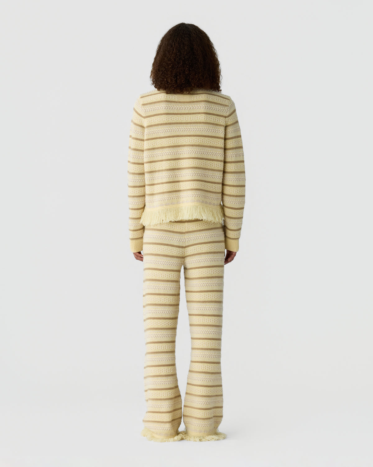 Western Stripe Crew - Butter Combo
