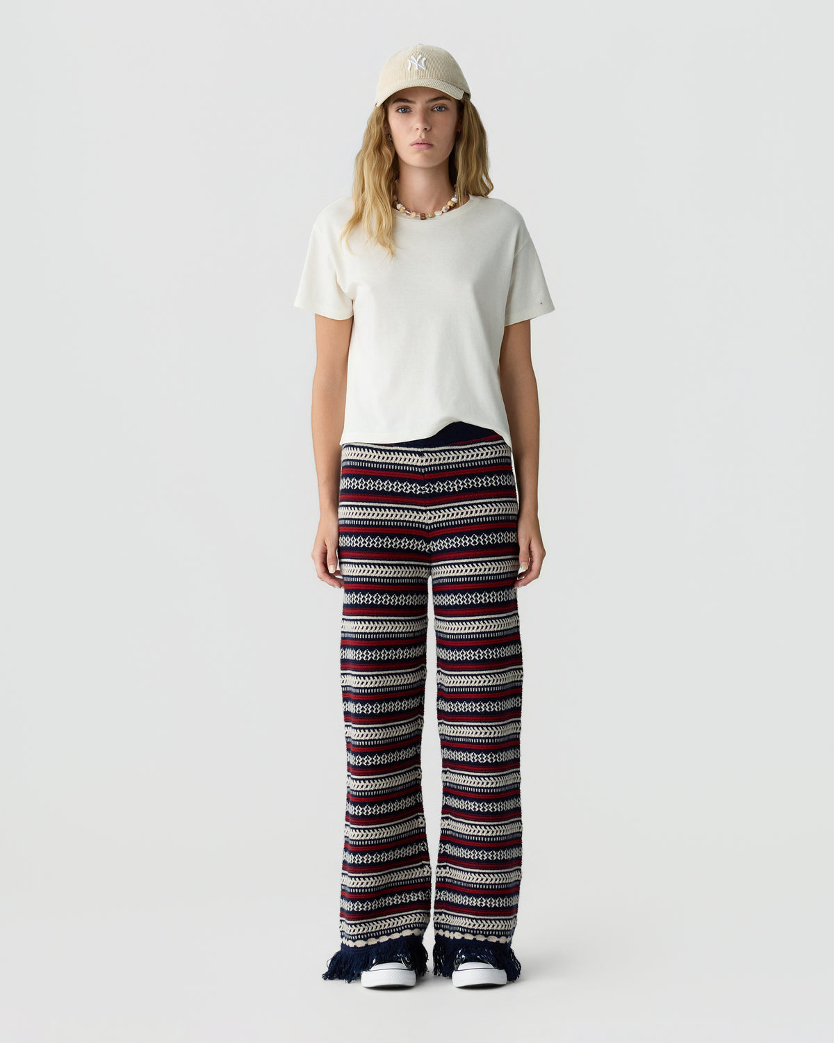 Western Stripe Pant - Midnight Combo