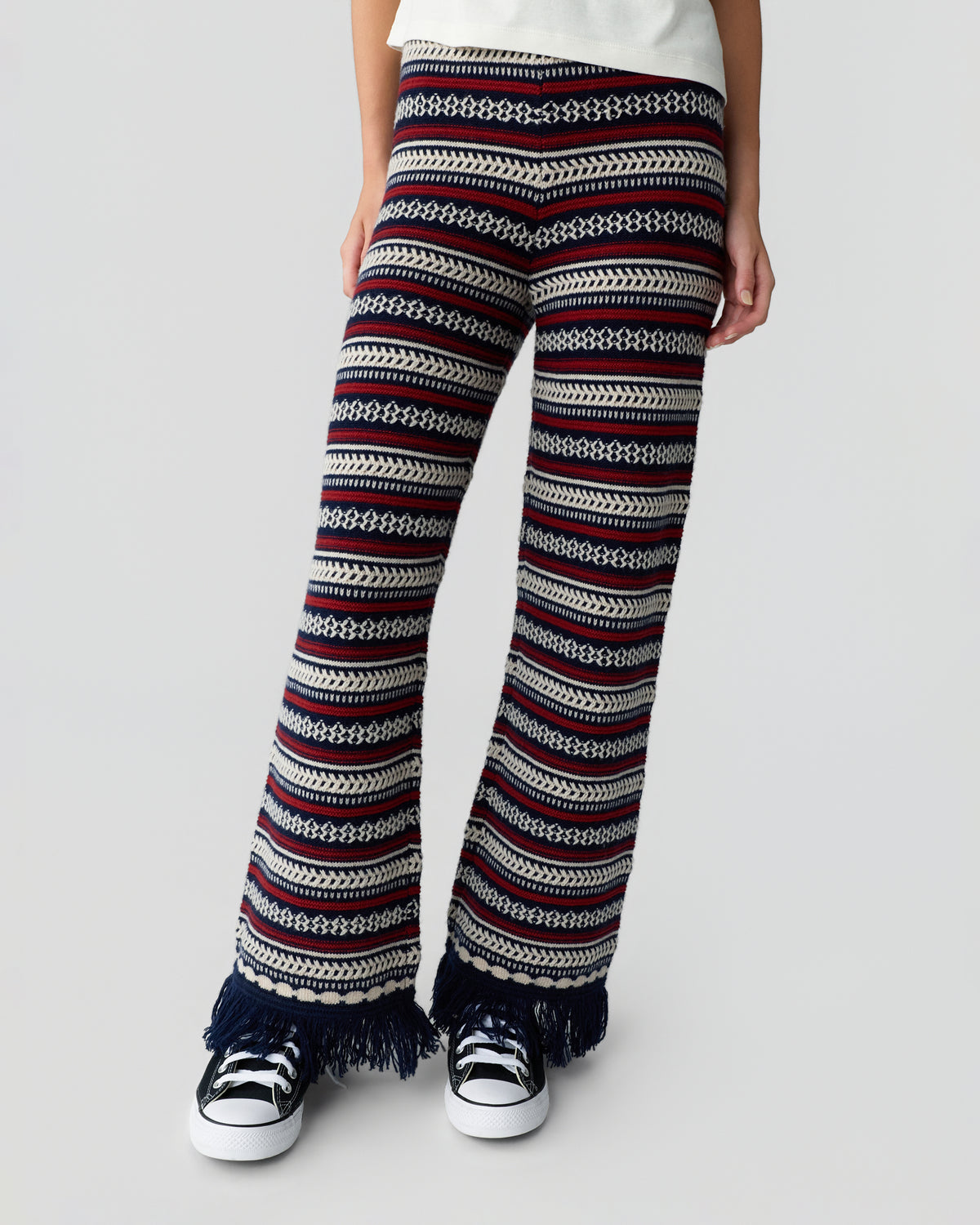 Western Stripe Pant - Midnight Combo