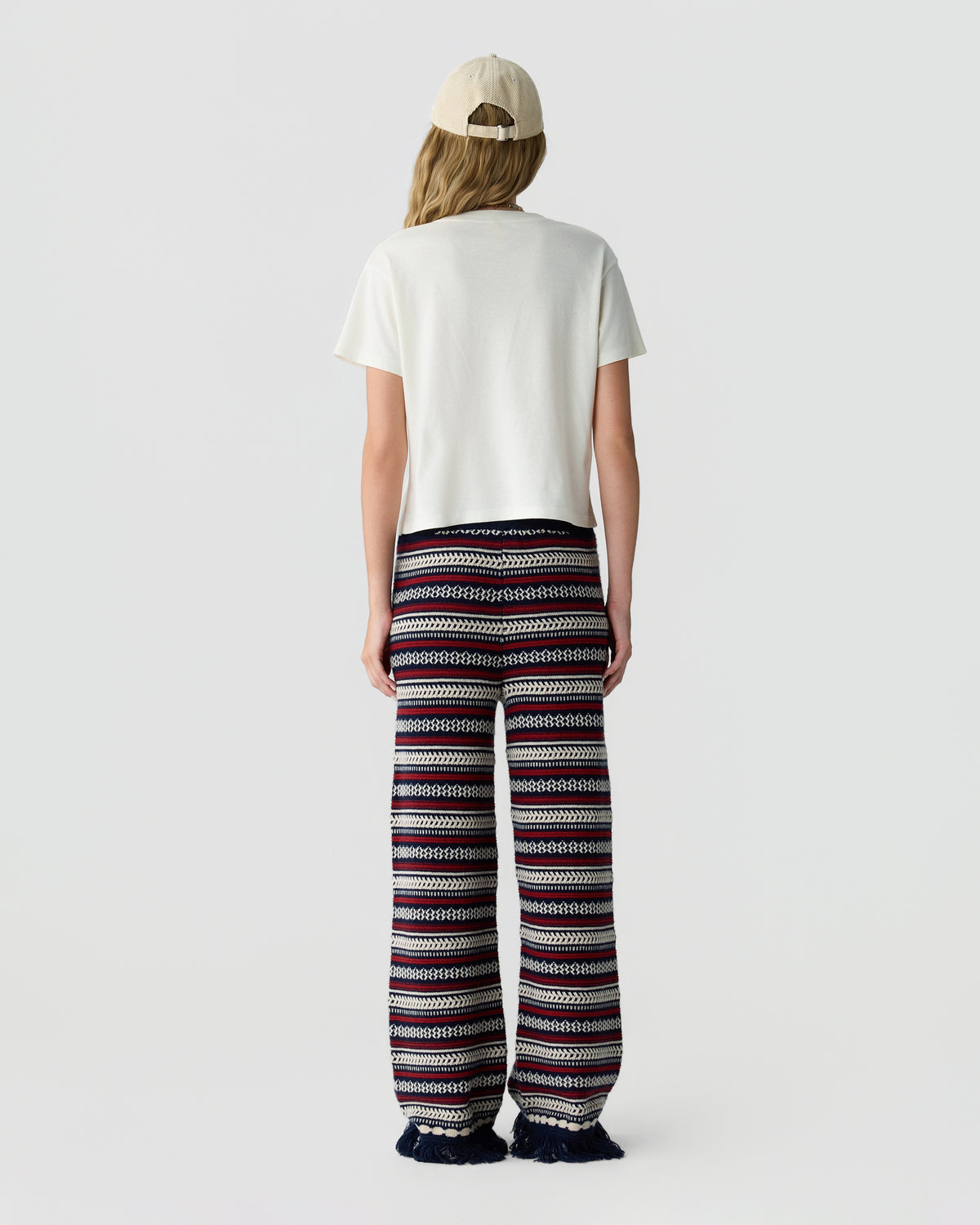 Western Stripe Pant - Midnight Combo