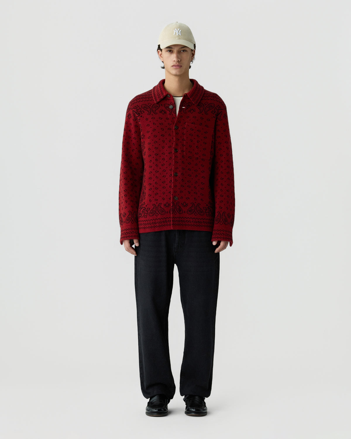 Wild Rag Work Shirt - Carmine