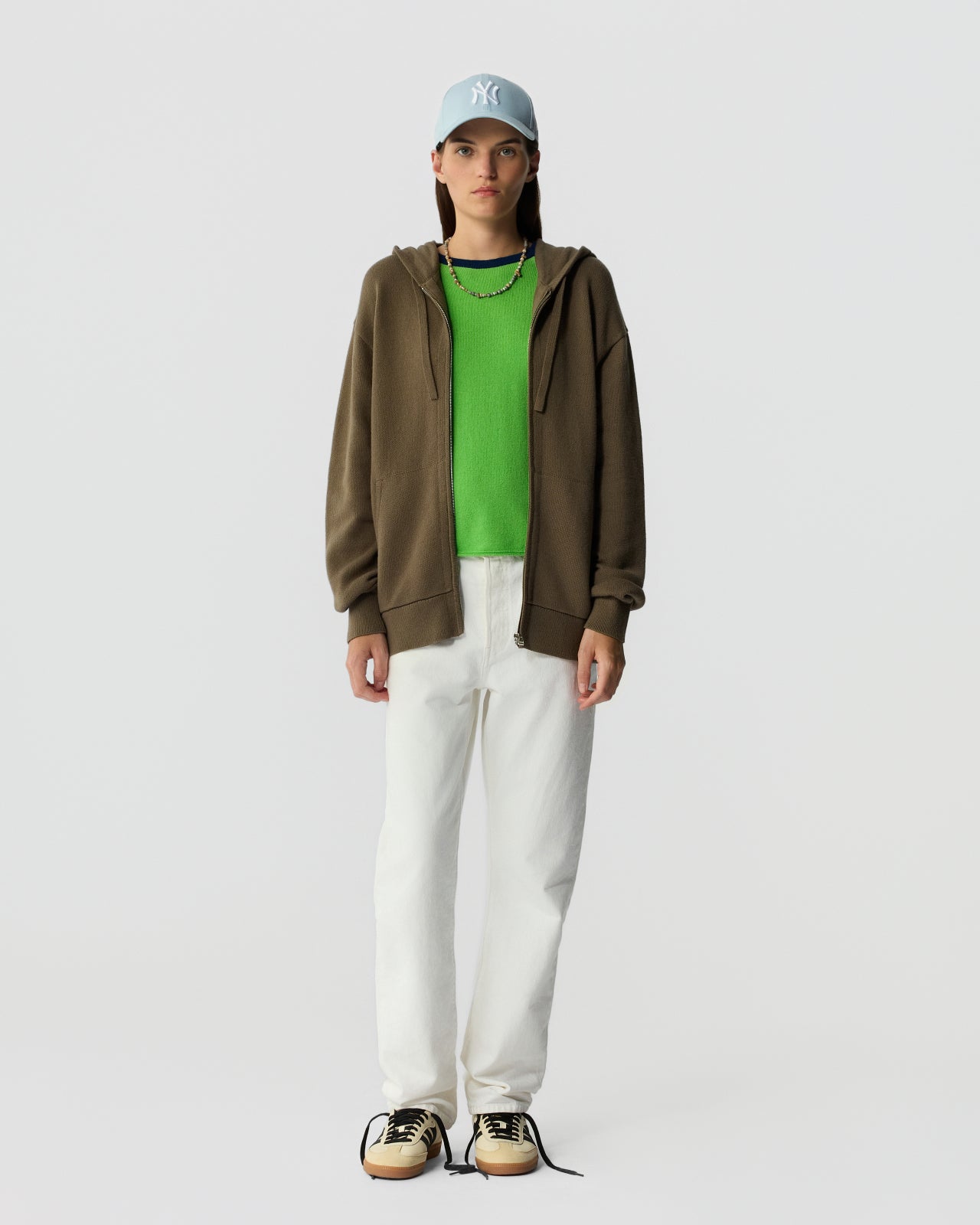 Zip Hoodie - Cypress – Guest In Residence
