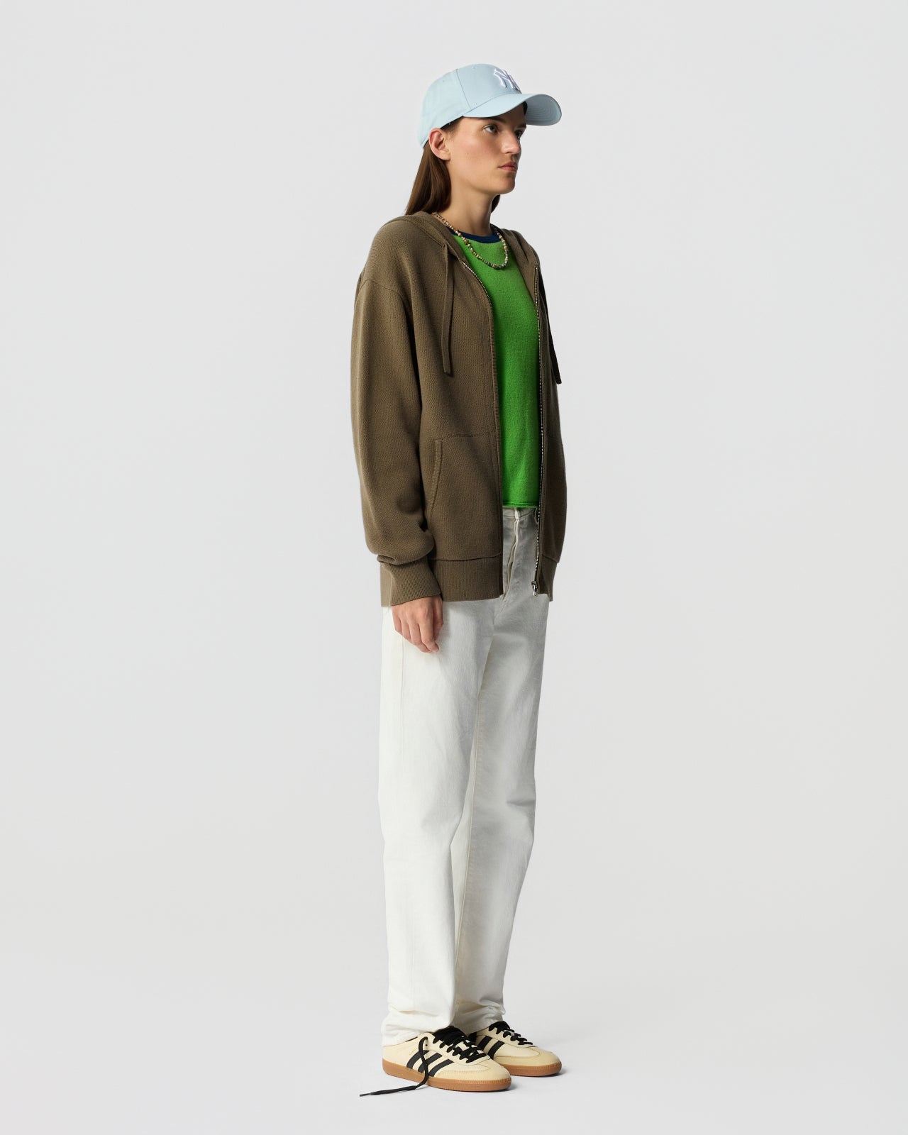 Zip Hoodie - Cypress – Guest In Residence
