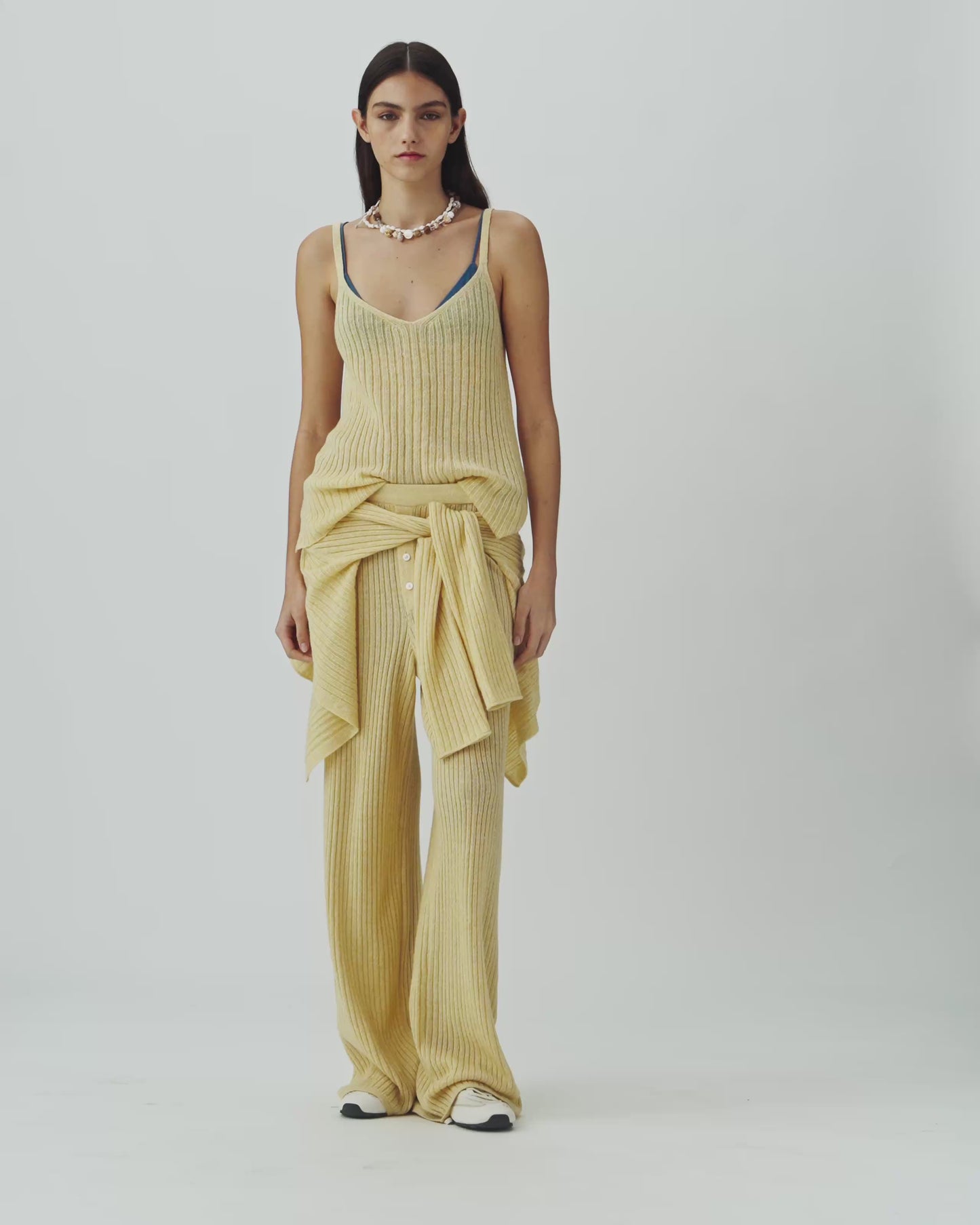 Rib Everywear Pant - Butter