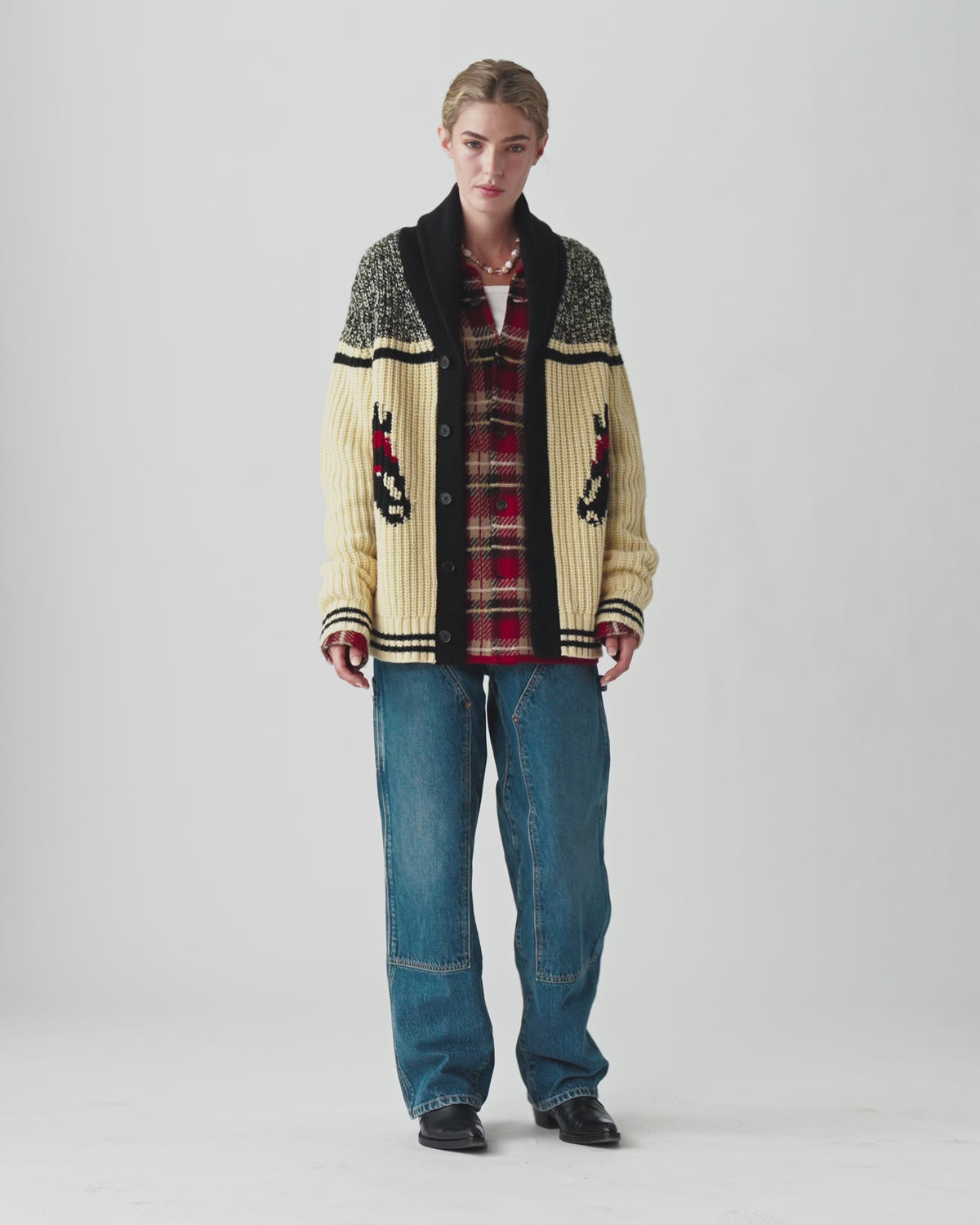Rodeo Cardigan - Butter Combo