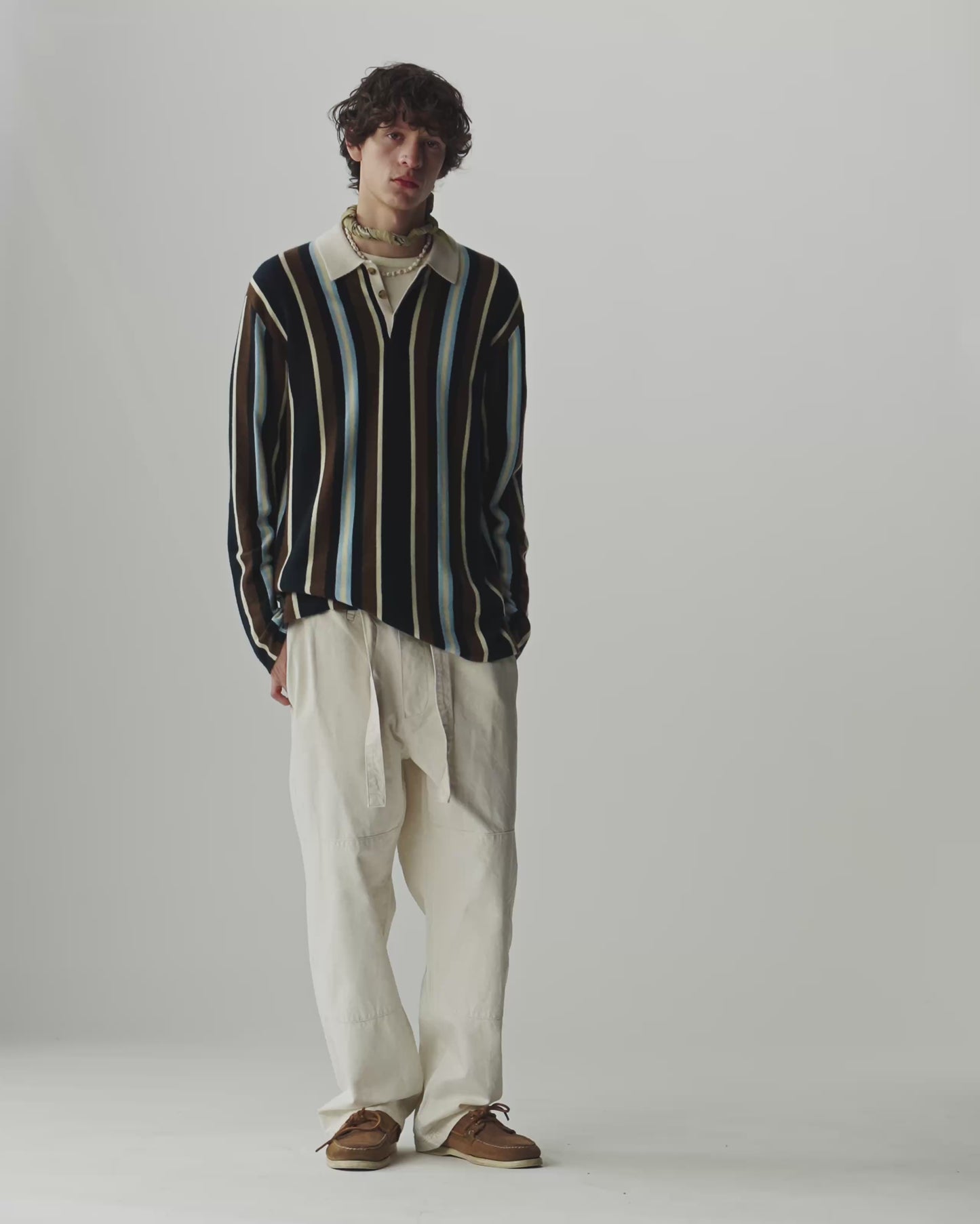 Striped Rugby - Midnight