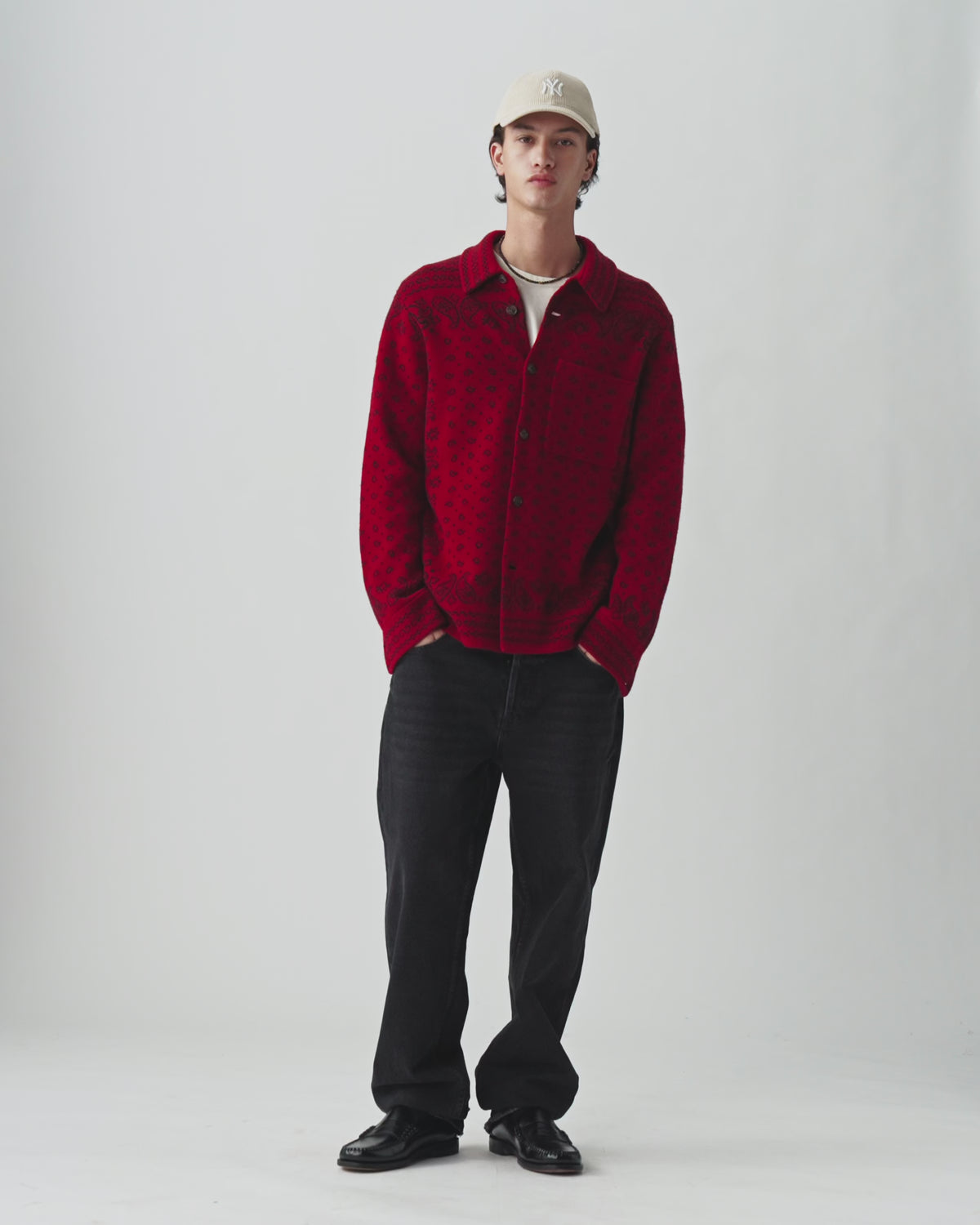Wild Rag Work Shirt - Carmine