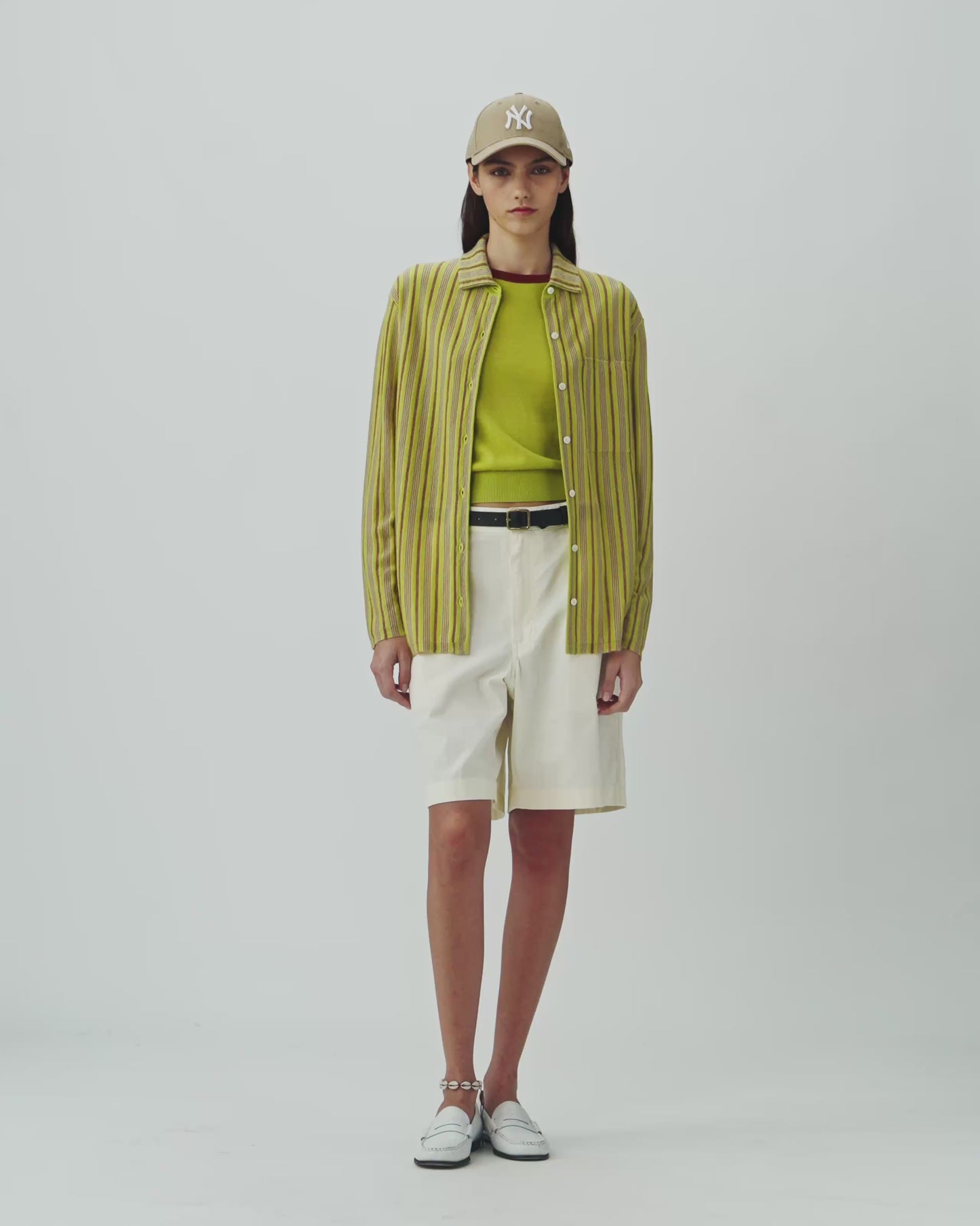Fine Stripe Showtime Shirt - EVOO Combo