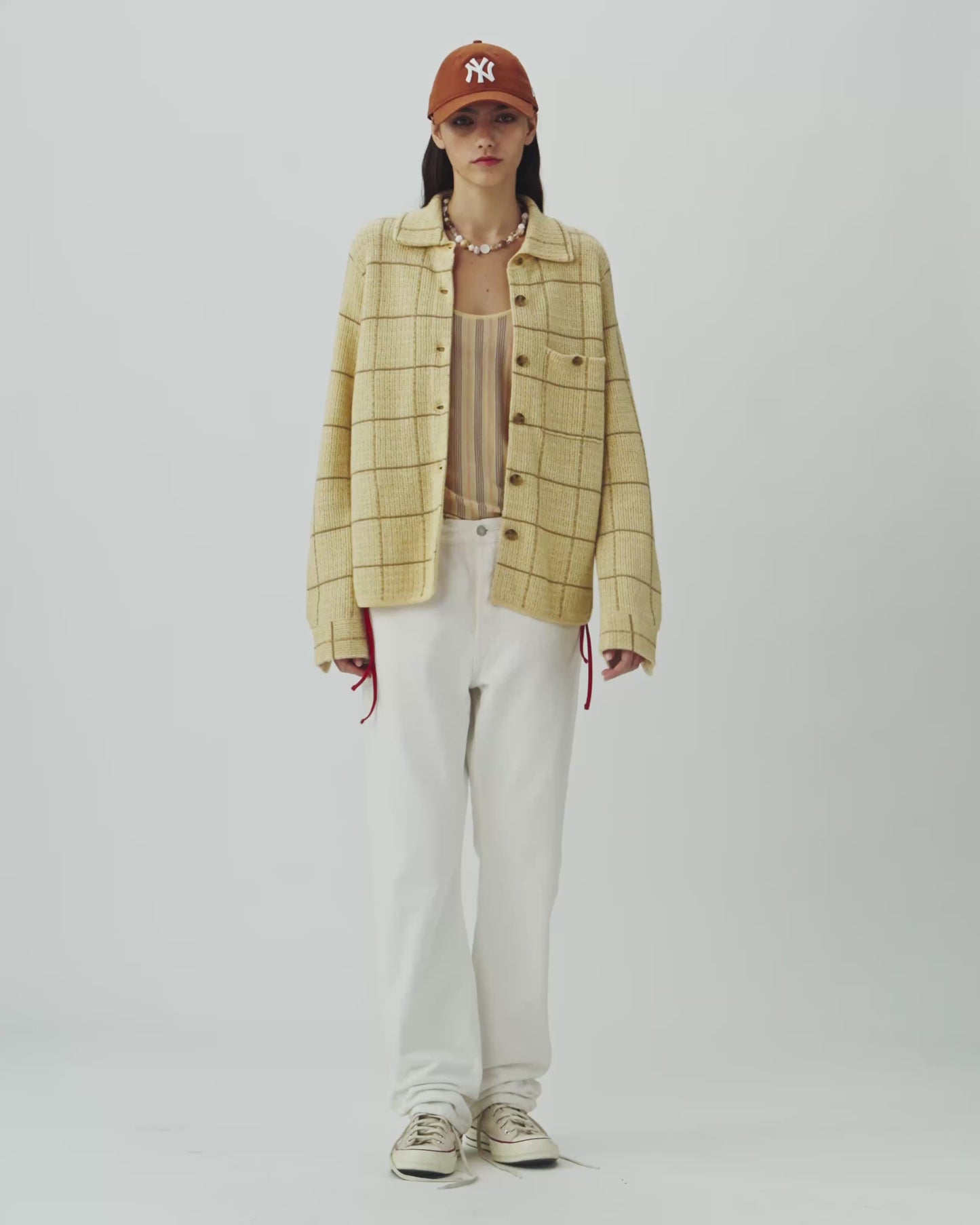 Dylan Plaid Shirt - Butter/Camel