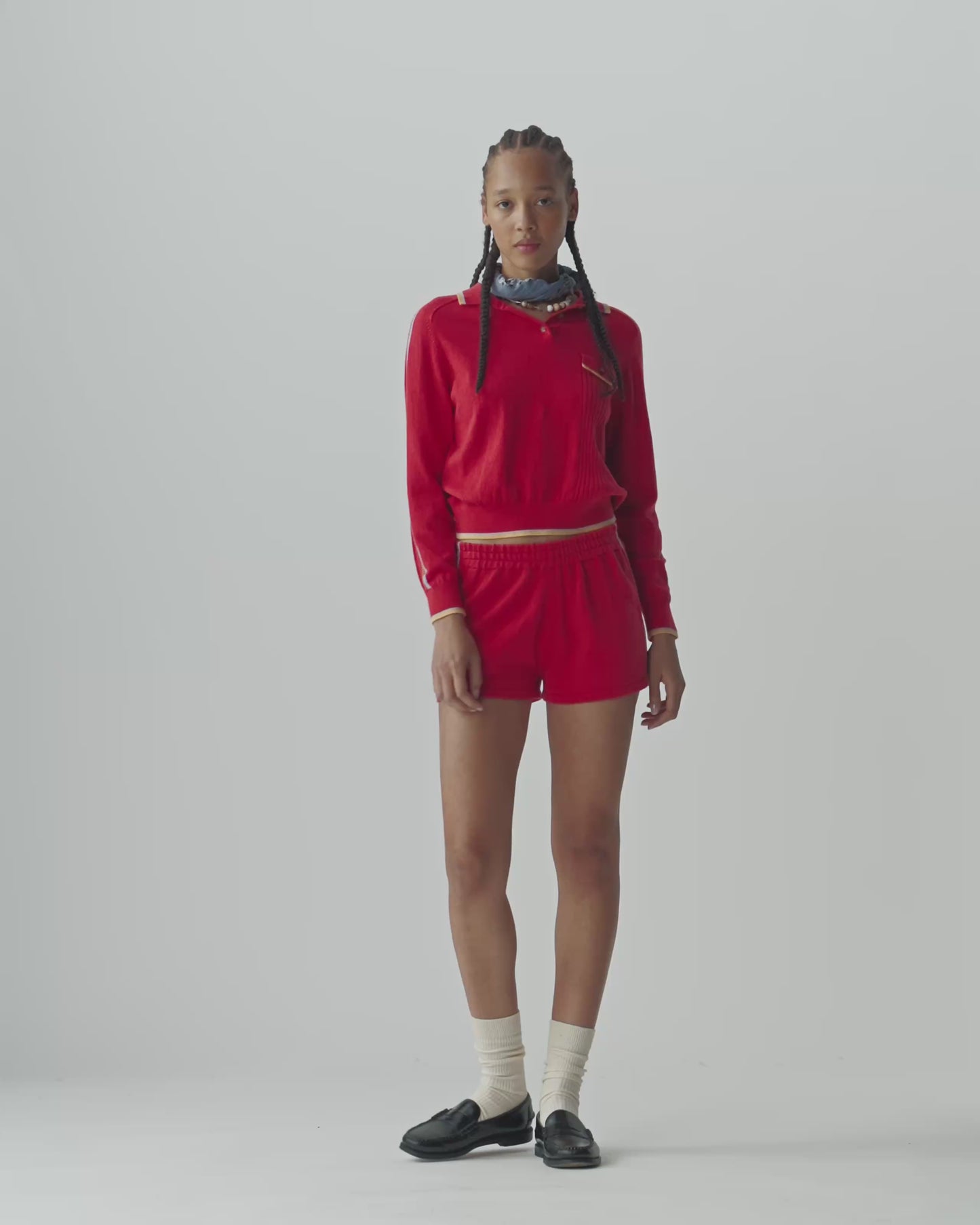 Runner Short - Scarlet