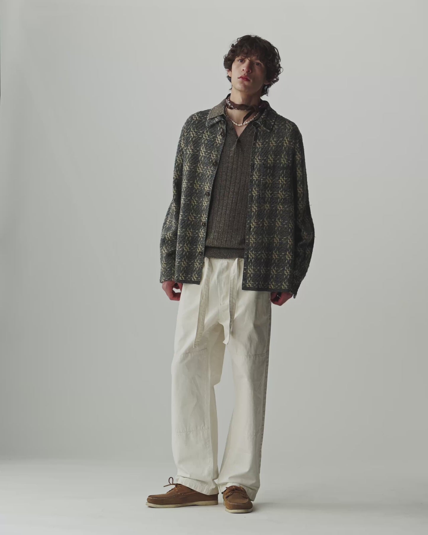 Plaid Work Shirt - Black Combo