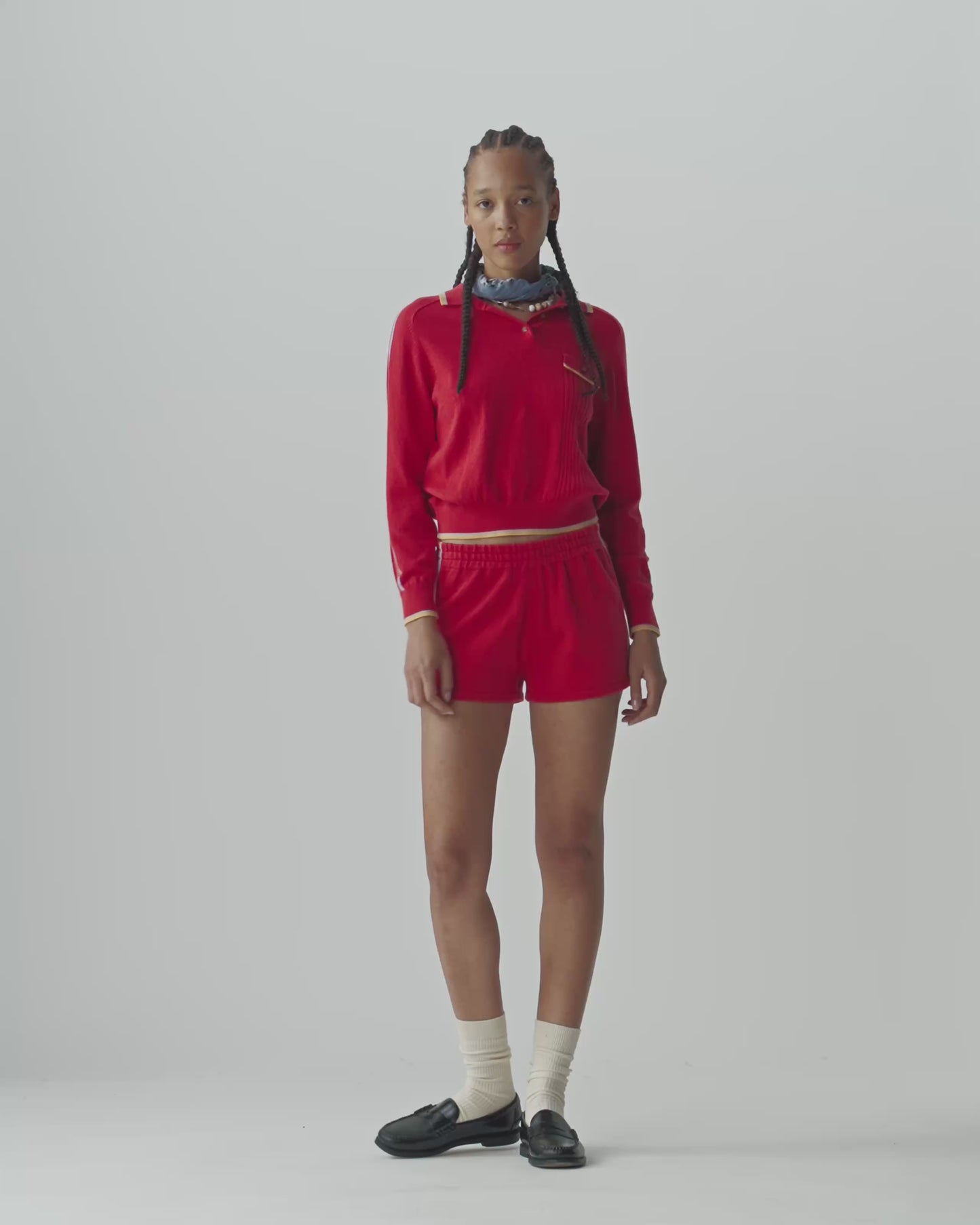 Relay Polo - Scarlet